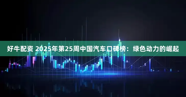 好牛配资 2025年第25周中国汽车口碑榜：绿色动力的崛起