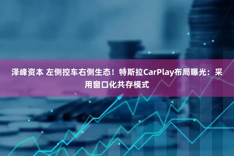 泽峰资本 左侧控车右侧生态！特斯拉CarPlay布局曝光：采用窗口化共存模式