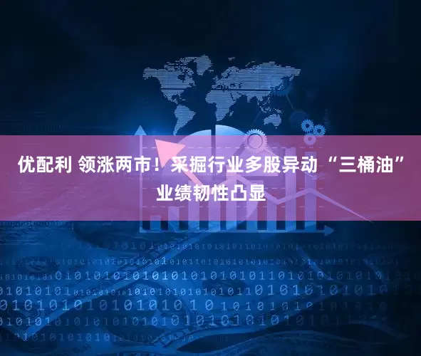 优配利 领涨两市！采掘行业多股异动 “三桶油”业绩韧性凸显